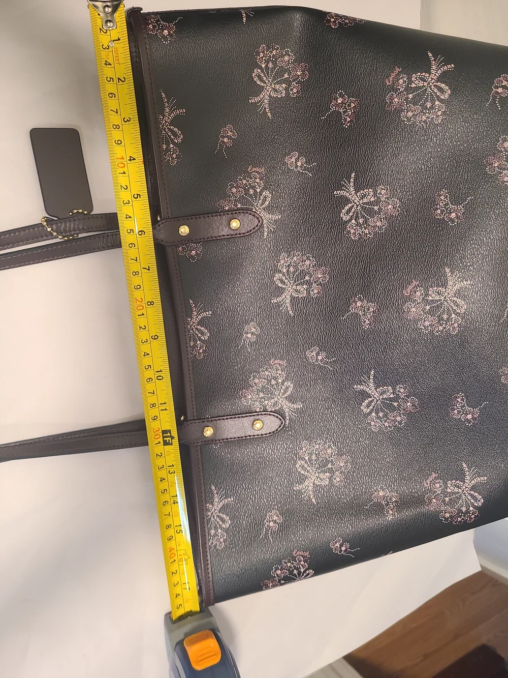 Coach Large Ribbon Bouquet Reversible Handbag/Tote Leather, City F78283